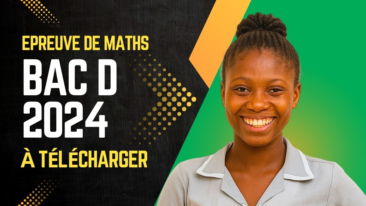 Drous Bac Math BAC D 2024 en maths - Ndolomath