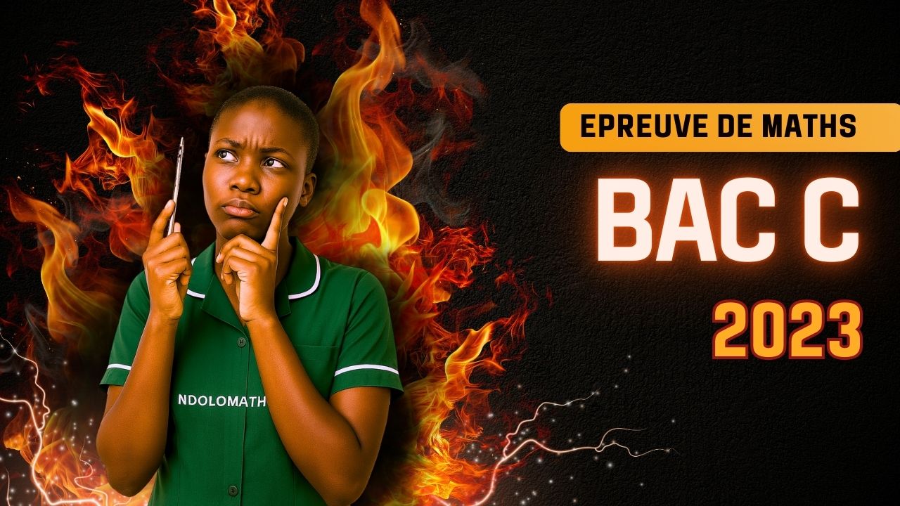 BAC C 2023 en maths - Ndolomath