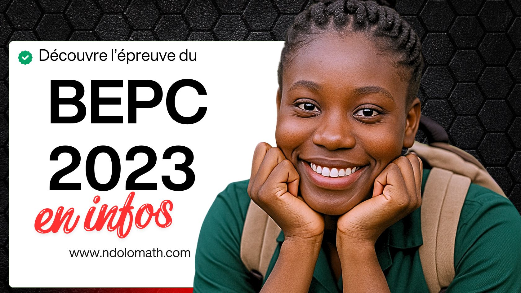 Épreuve d'Informatique au BEPC 2023 pour les classes de Troisième