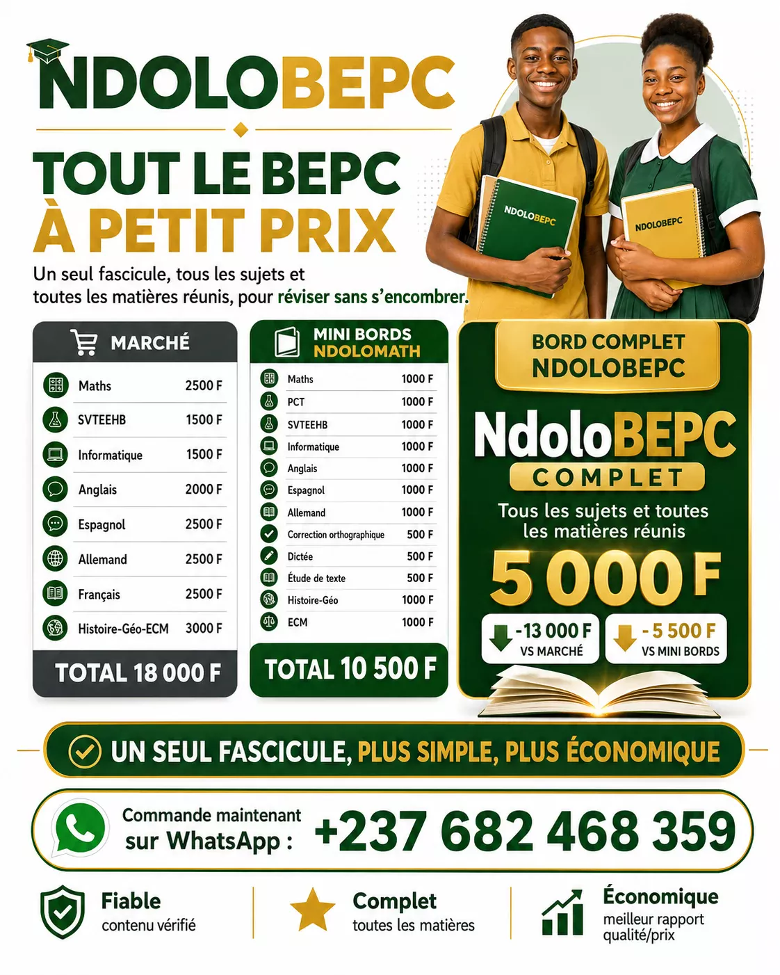 NdoloBEPC - Tout le BEPC à petit prix