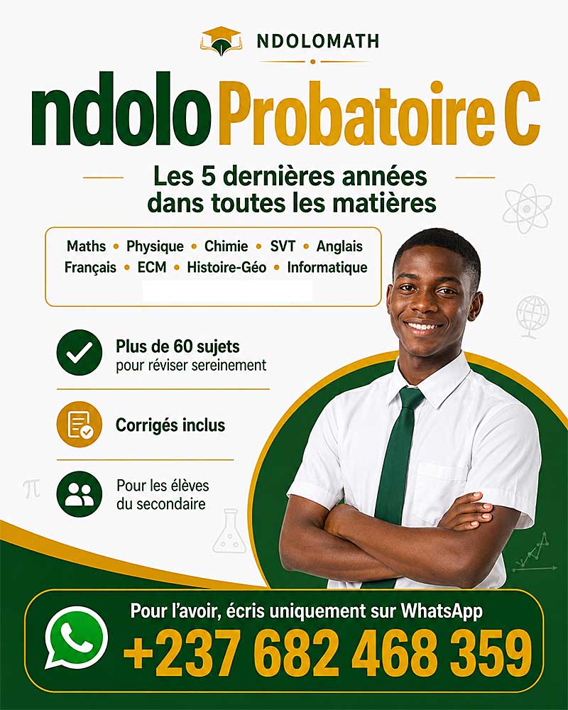 NdoloProbatoire C - Révision complète et économique