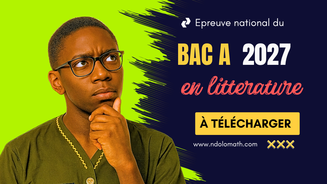 Épreuve de Littérature au BAC A 2027