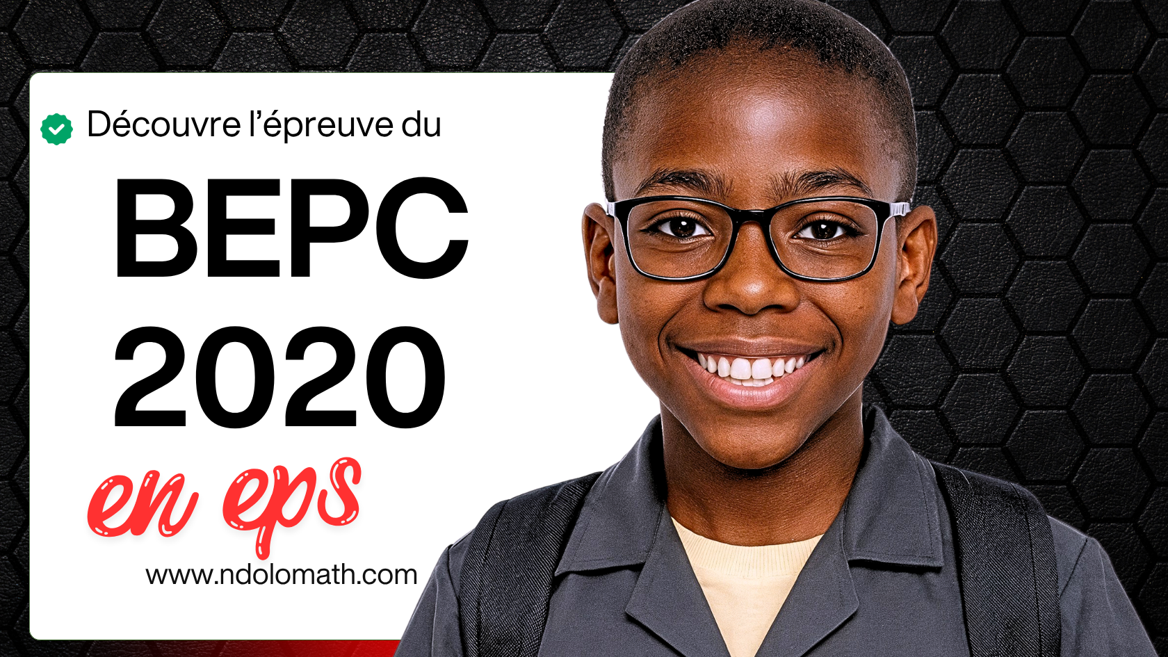Épreuve d'Éducation Physique et Sportive au BEPC 2020