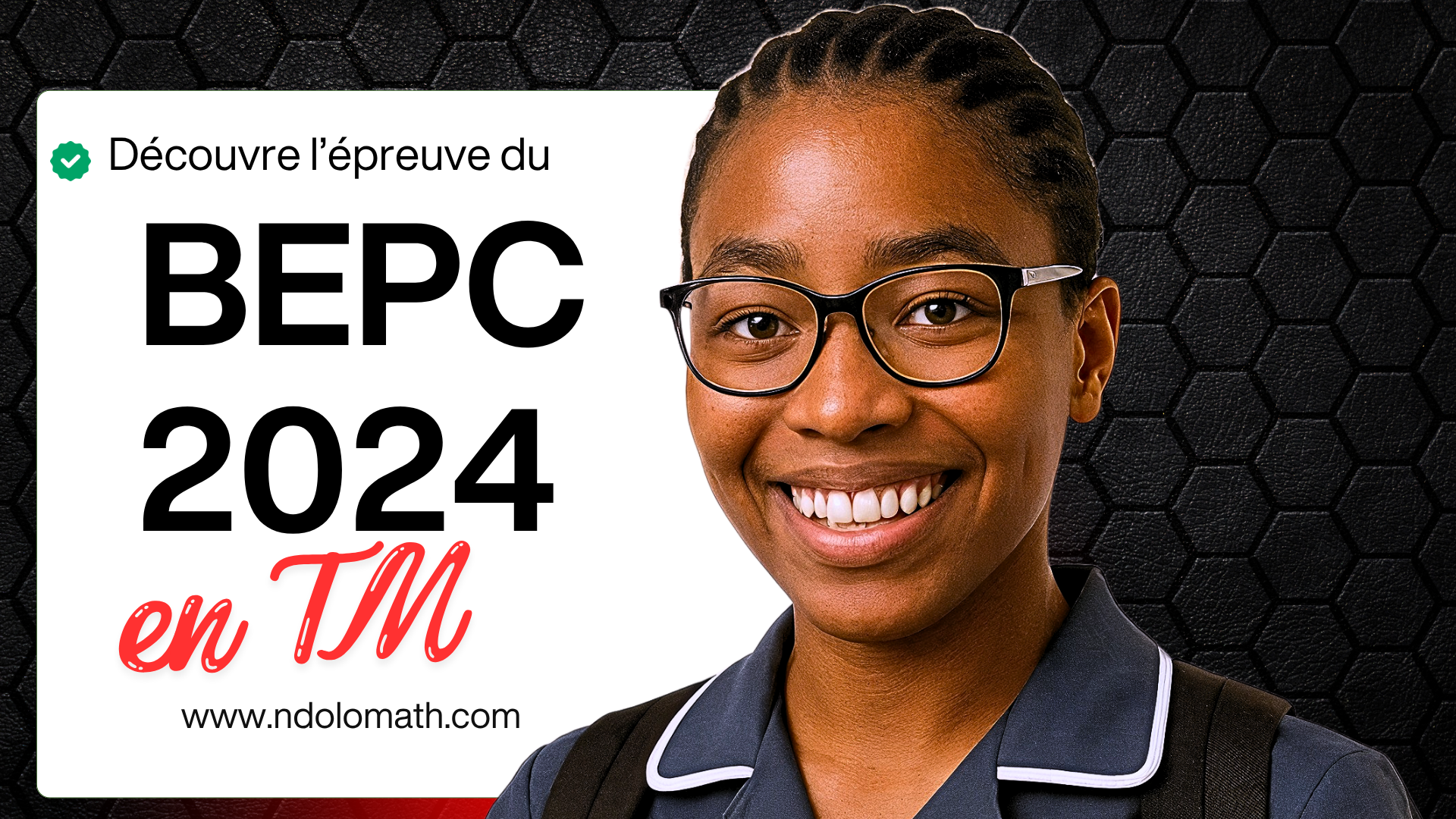 Épreuve de travail manuel au BEPC 2024