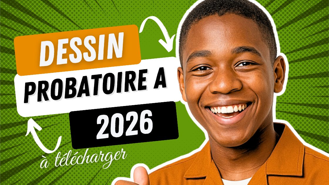 Épreuve de dessin au Probatoire A 2026
