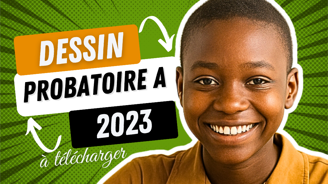 Épreuve de dessin au Probatoire A 2023