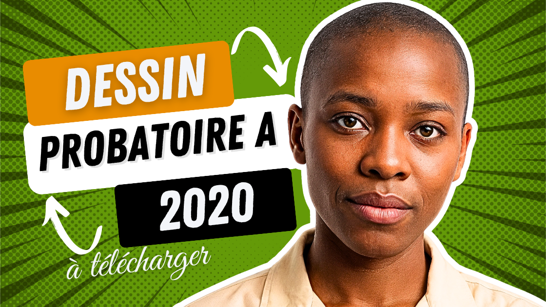 Épreuve de dessin au Probatoire A 2020