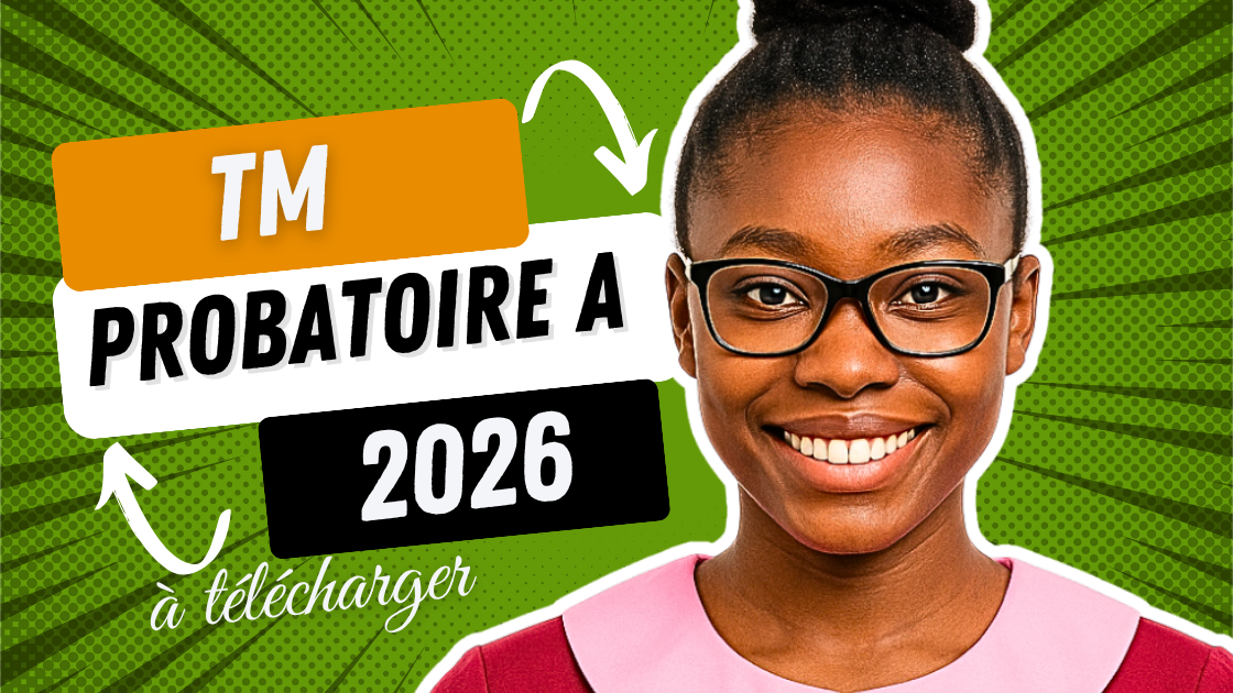 Épreuve de travail manuel au Probatoire A 2026