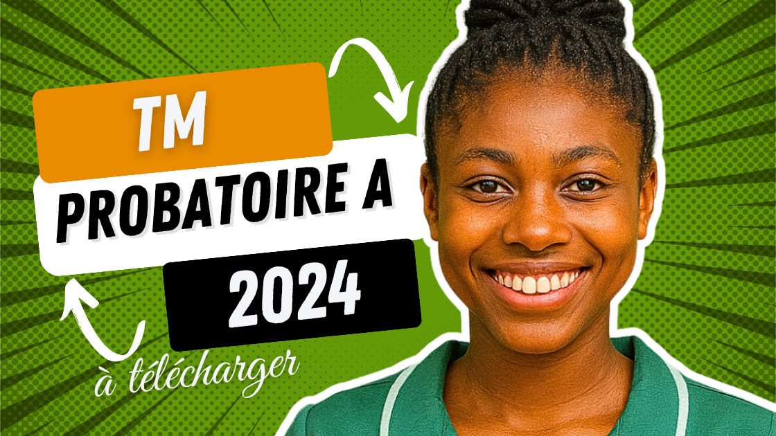Épreuve de travail manuel au Probatoire A 2024