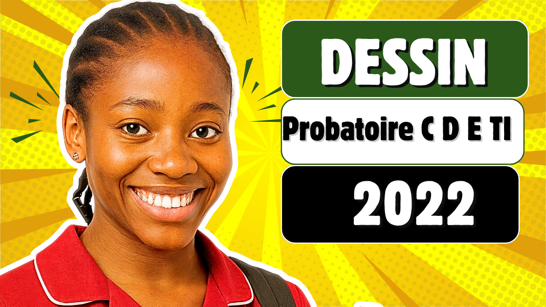 Épreuve de dessin au Probatoire C, D, E et TI 2022