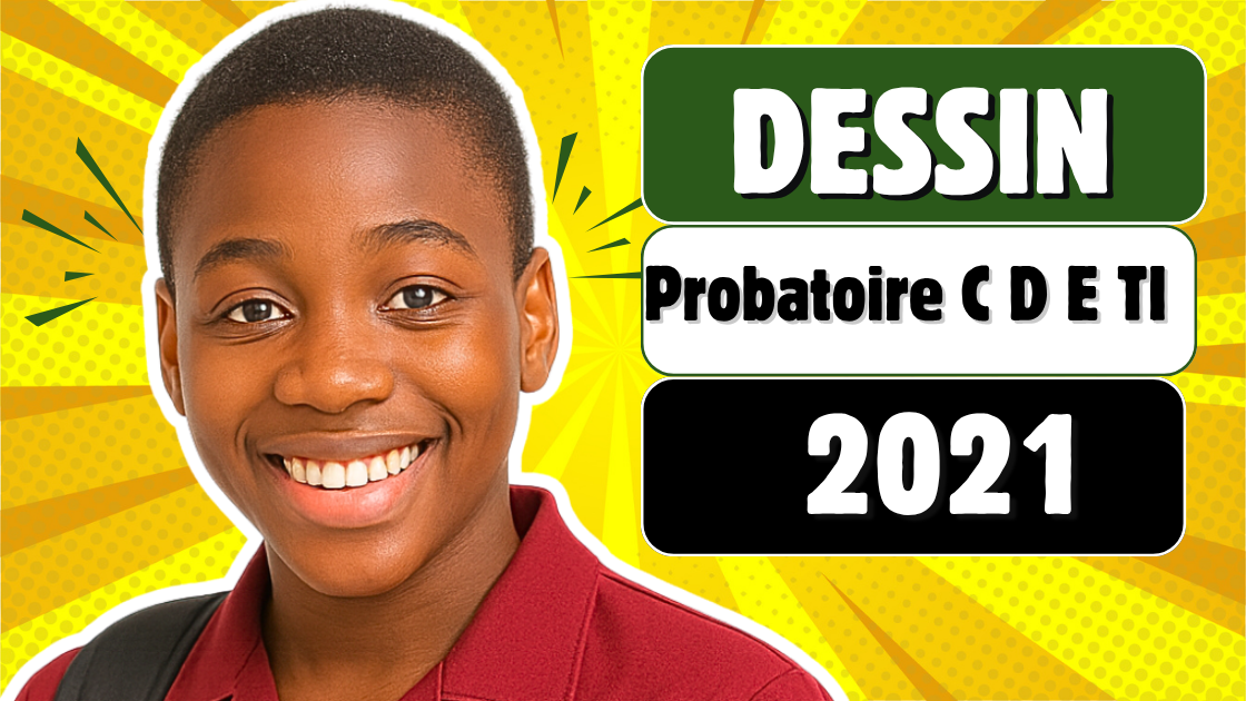 Épreuve de dessin au Probatoire C, D, E et TI 2021