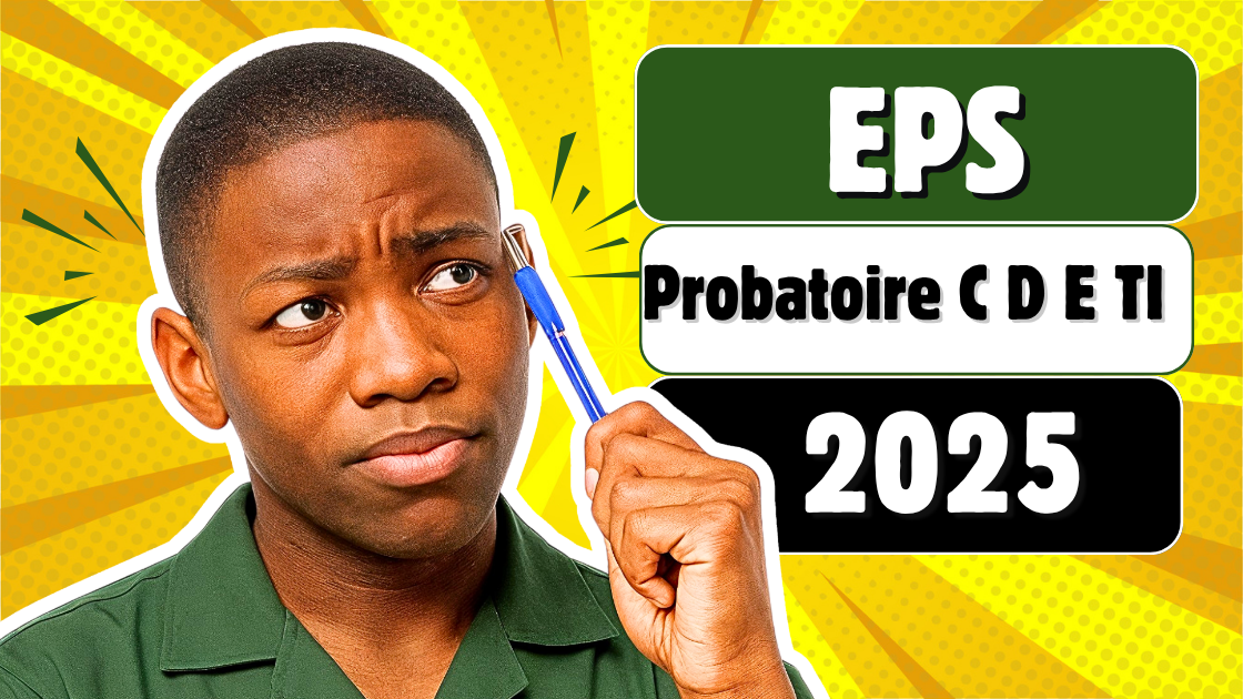 Épreuve d'éducation physique et sportive au Probatoire C, D, E et TI 2025