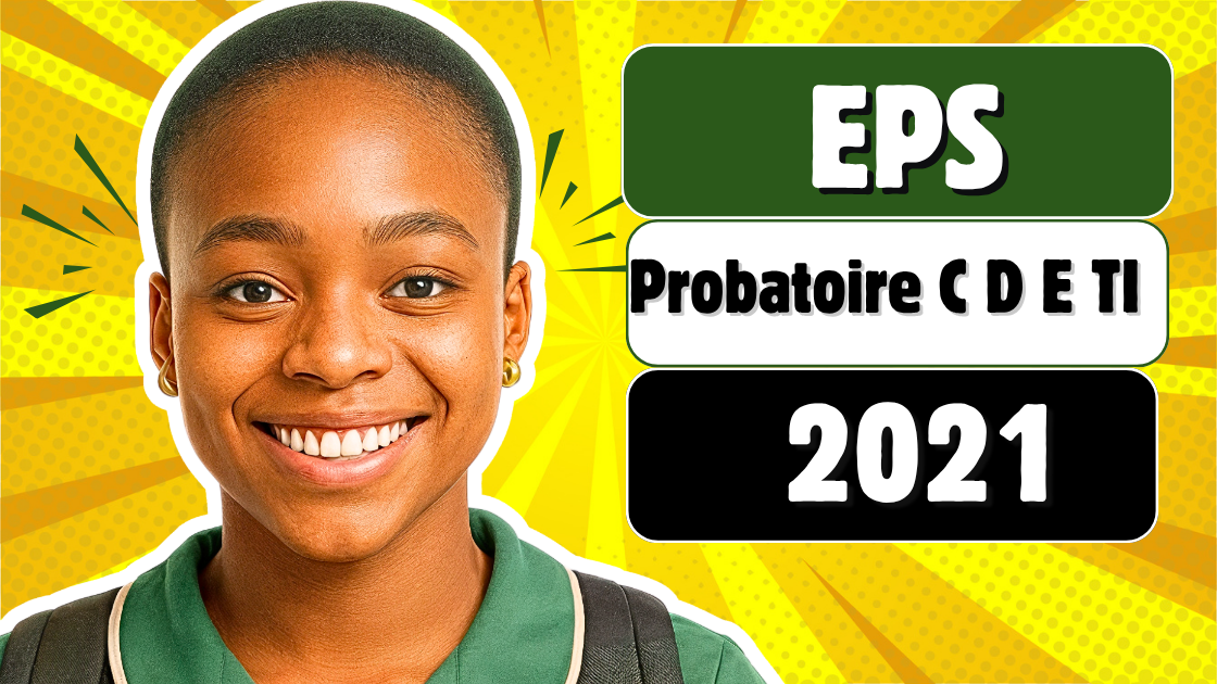 Épreuve d'éducation physique et sportive au Probatoire C, D, E et TI 2021