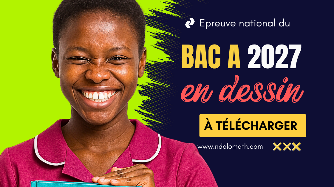 Sujet dessin BAC A 2027