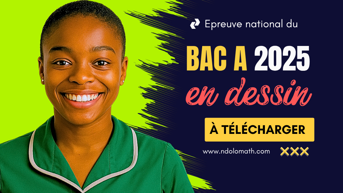 Sujet dessin BAC A 2025