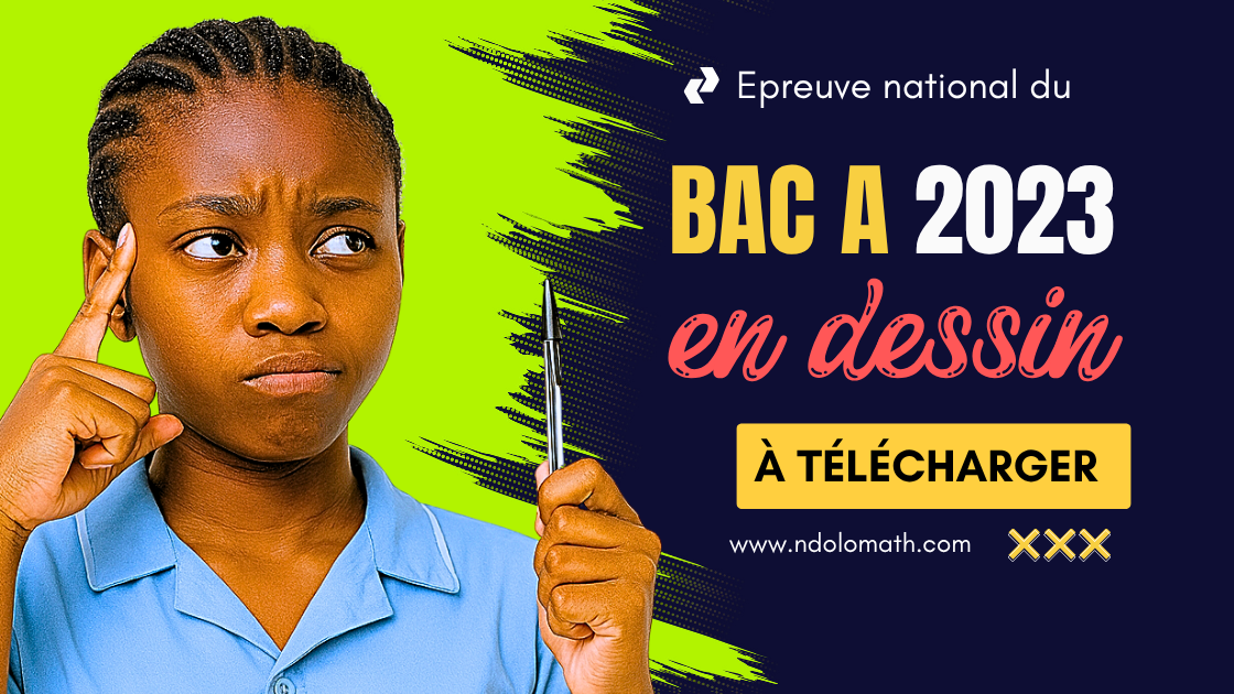 Épreuve dessin BAC A 2023
