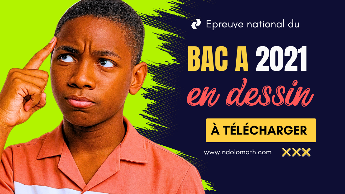 Épreuve dessin BAC A 2021