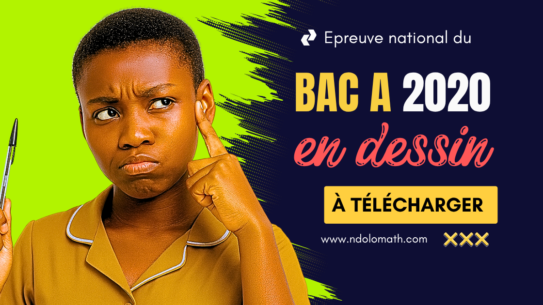 Épreuve dessin BAC A 2020