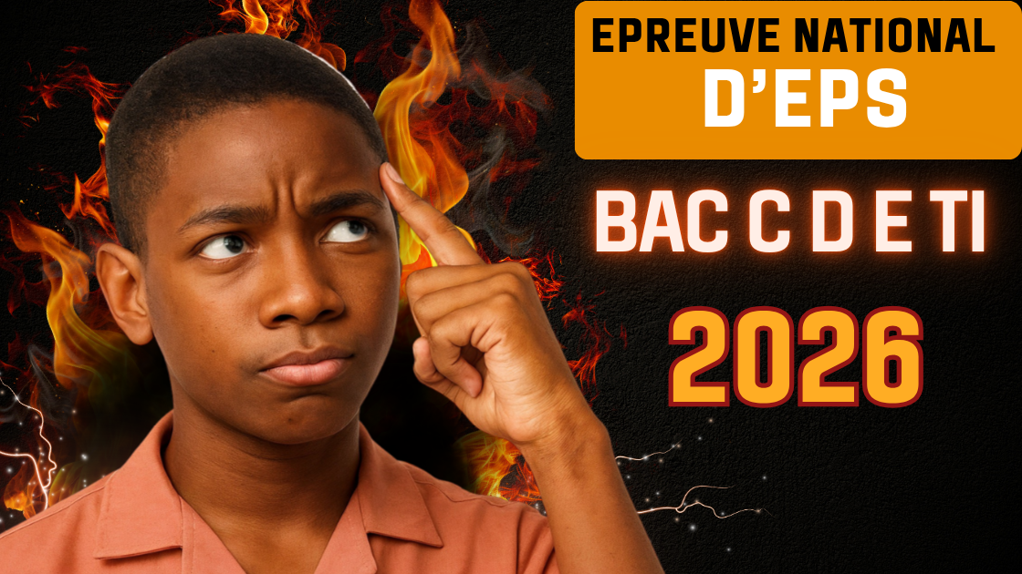 Épreuve d'éducation physique et sportive BAC C D E TI 2026