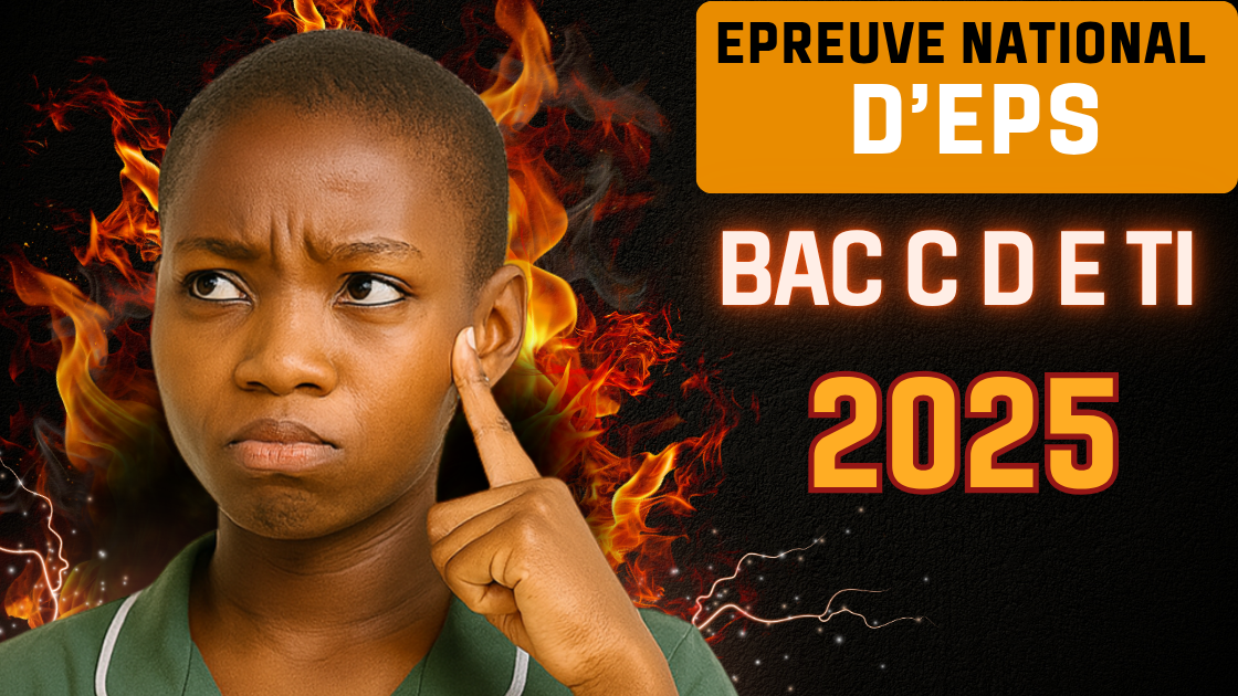 Épreuve d'éducation physique et sportive BAC C D E TI 2025