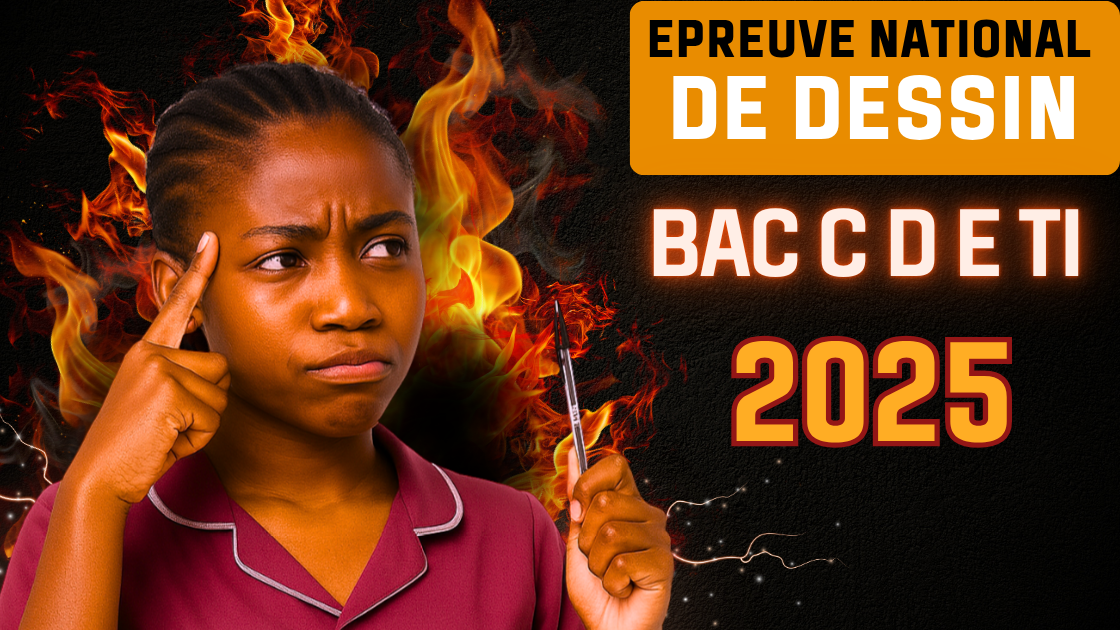 Épreuve de dessin BAC C D E TI 2025