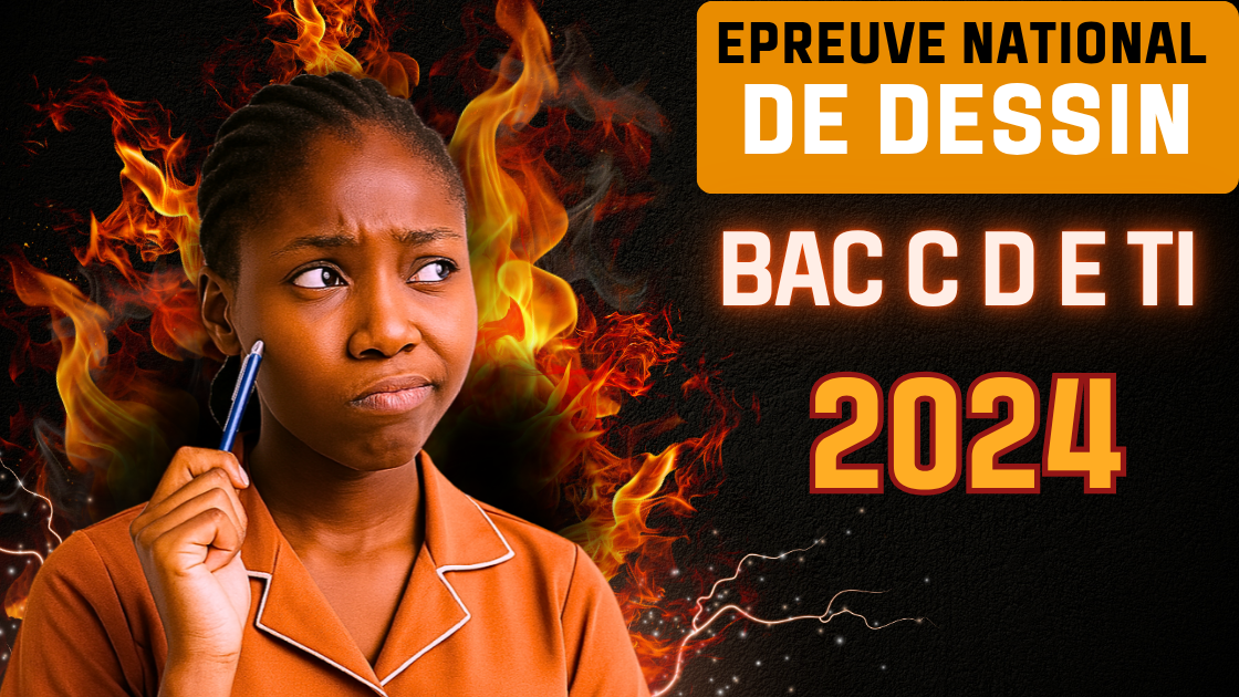 Épreuve de dessin BAC C D E TI 2024