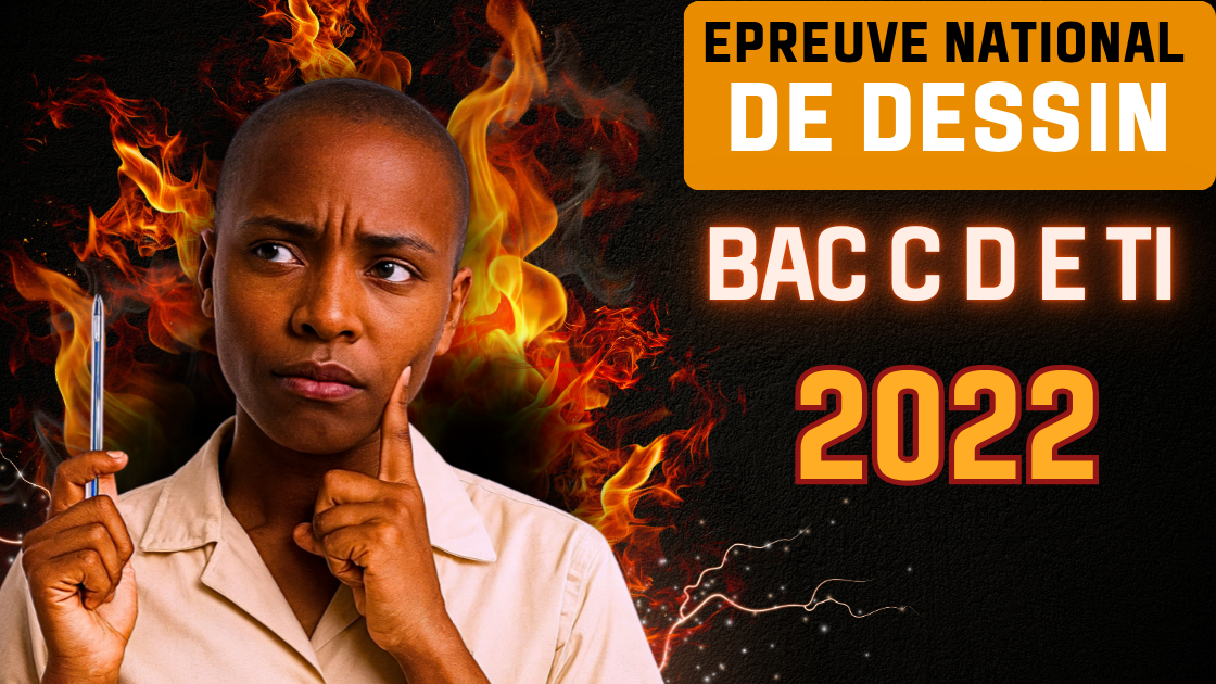 Épreuve de dessin BAC C D E TI 2022