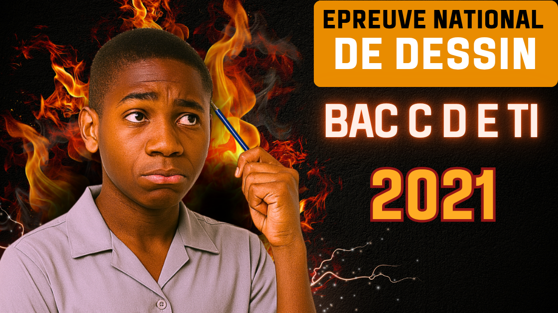 Épreuve de dessin BAC C D E TI 2021