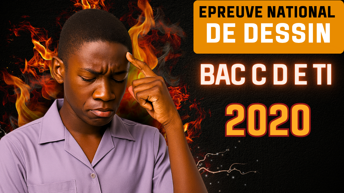Épreuve de dessin BAC C D E TI 2020