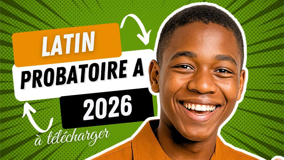 Épreuve facultative de Latin au Probatoire A 2026