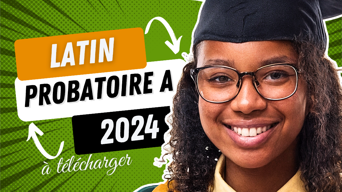 Épreuve facultative de Latin au Probatoire A 2024