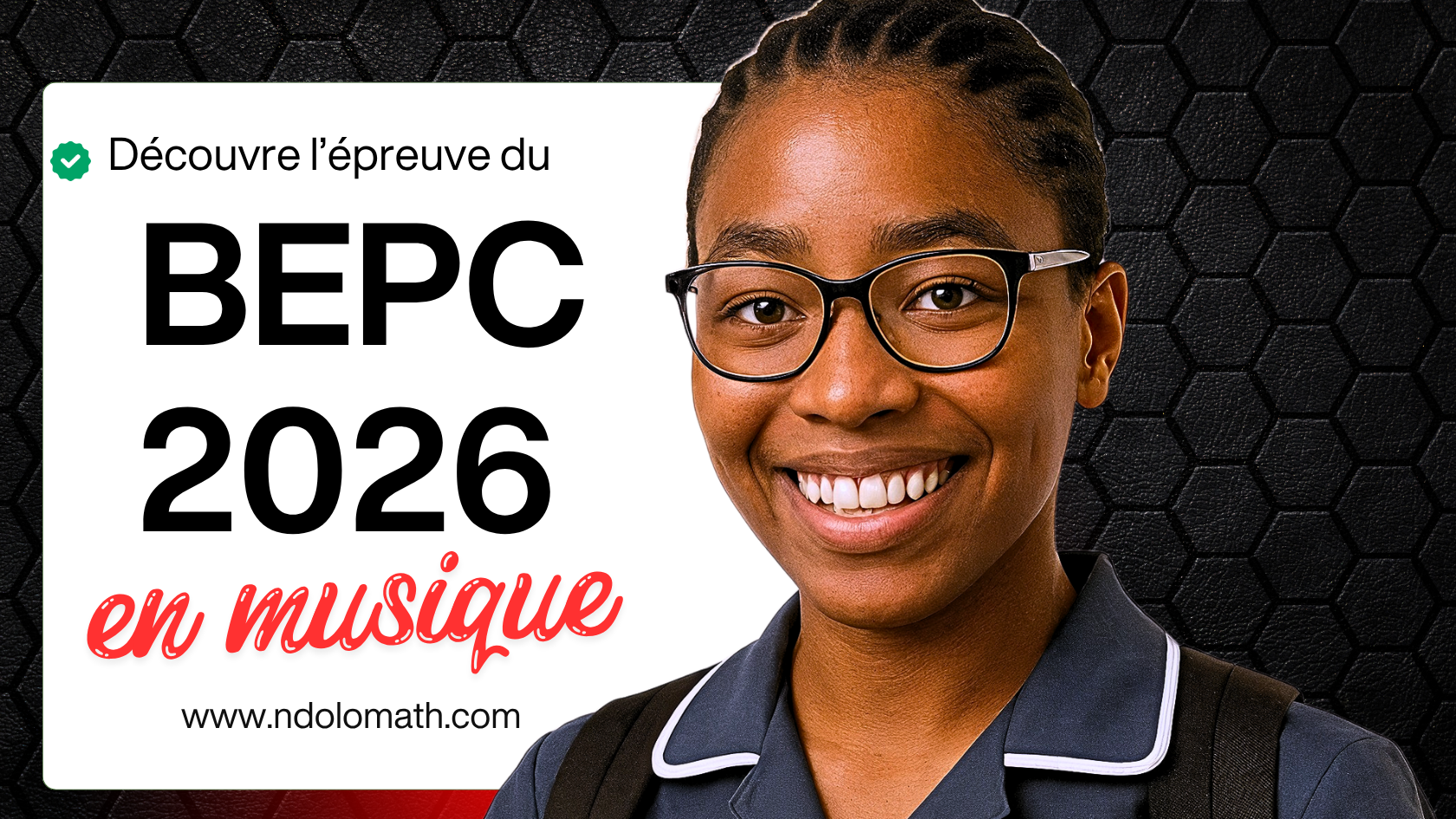 Épreuve facultative de Musique au BEPC 2026