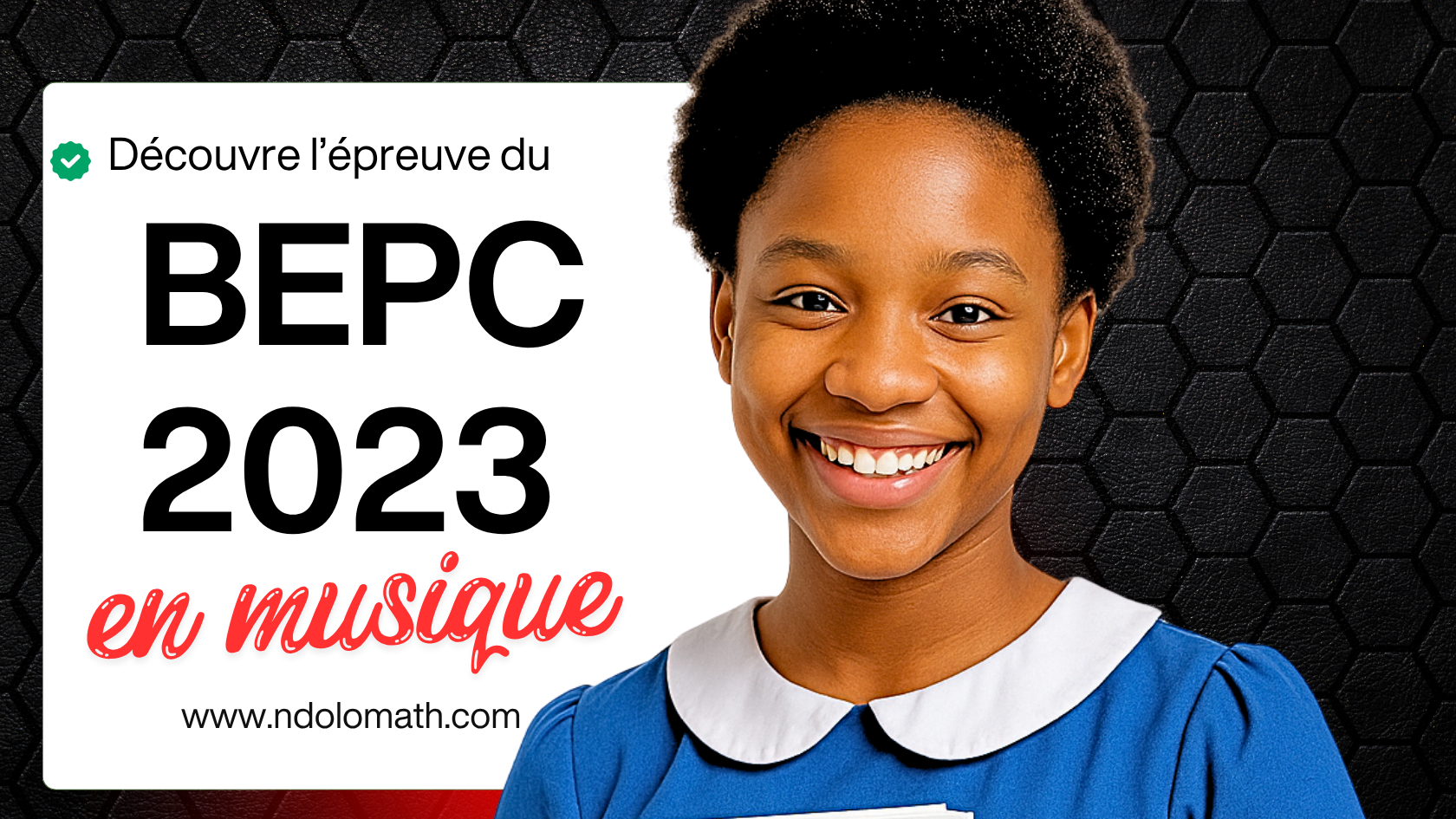 Épreuve facultative de Musique au BEPC 2023