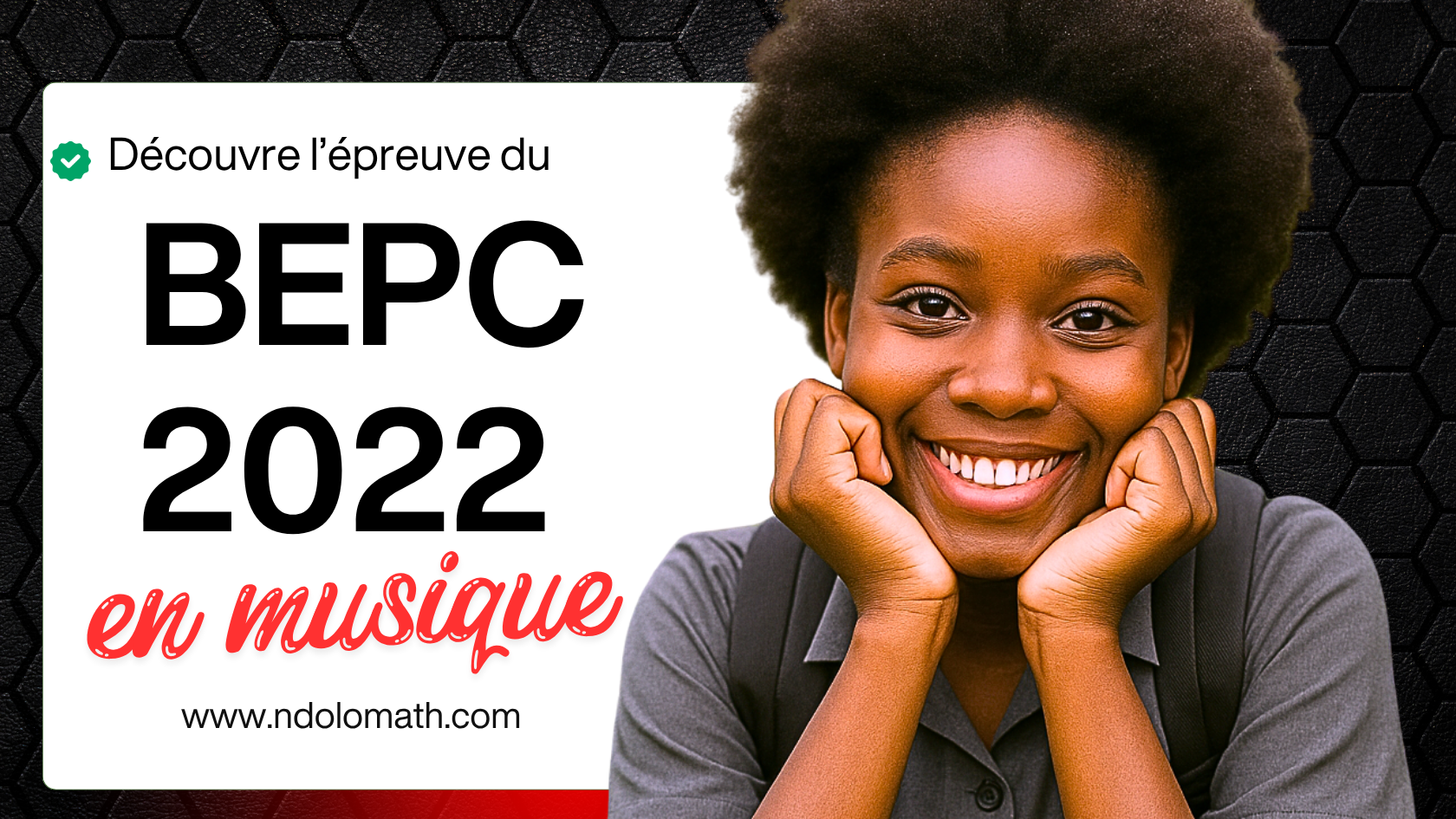 Épreuve facultative de Musique au BEPC 2022