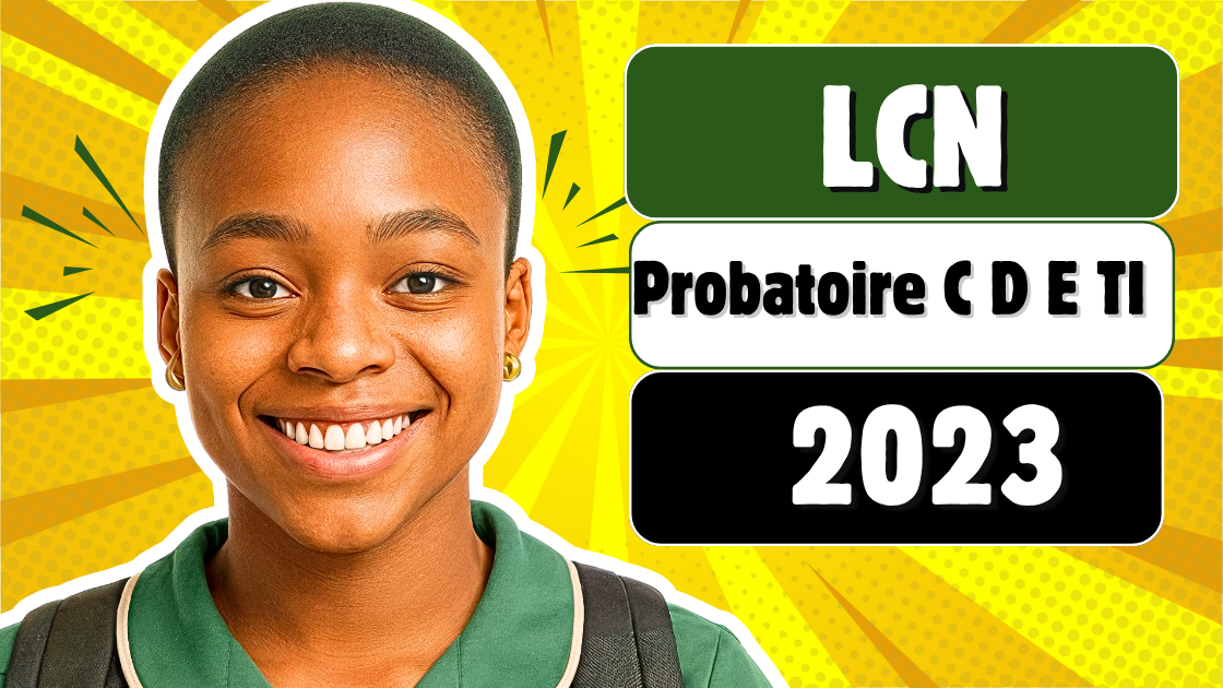 Épreuve facultative de Langue Nationale au Probatoire C D E TI 2023
