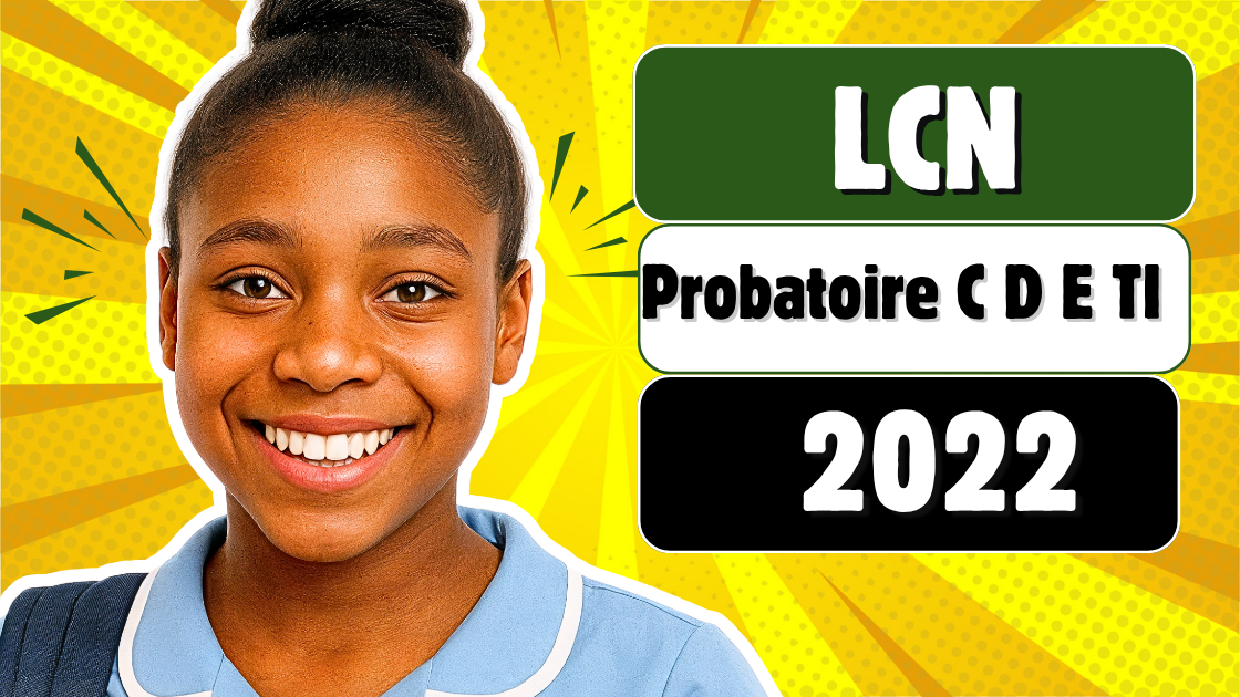 Épreuve facultative de Langue Nationale au Probatoire C D E TI 2022