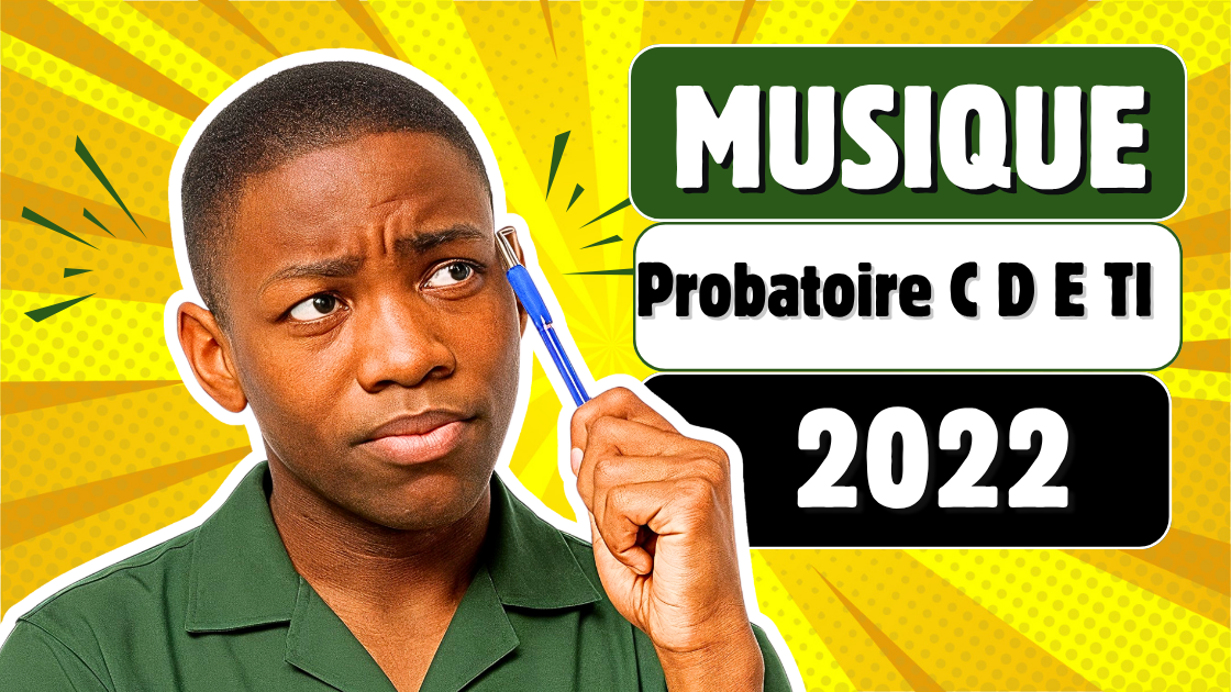 Épreuve facultative de Musique au Probatoire C D E TI 2022