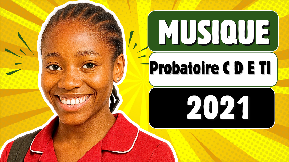 Épreuve facultative de Musique au Probatoire C D E TI 2021
