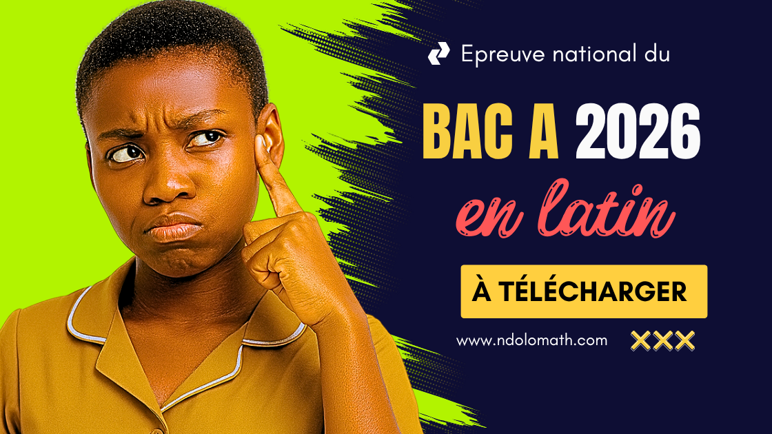 Épreuve facultative de Latin au BAC A 2026