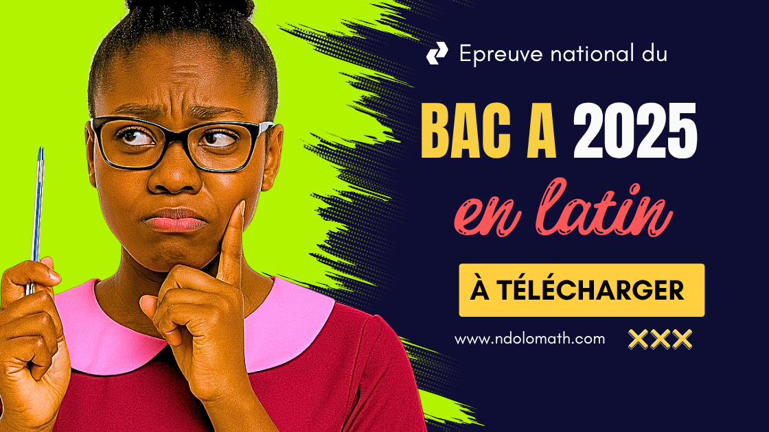 Épreuve facultative de Latin au BAC A 2025