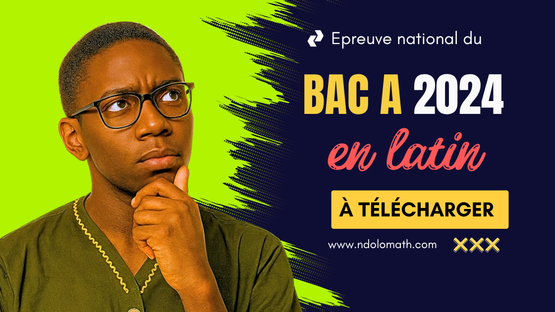 Épreuve facultative de Latin au BAC A 2024