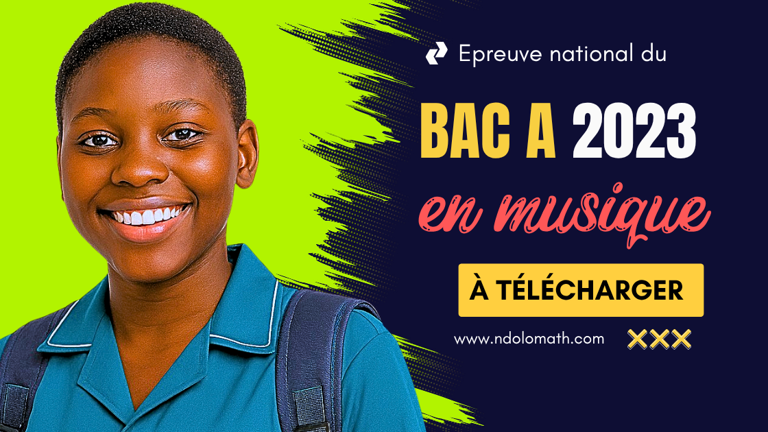 Épreuve facultative de Musique au BAC A 2023