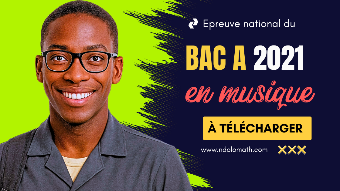 Épreuve facultative de Musique au BAC A 2021