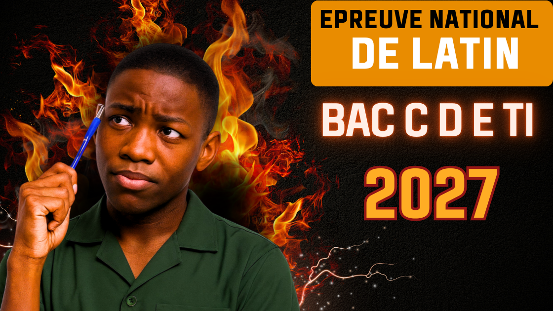 Épreuve facultative de Latin au BAC C D E TI 2027