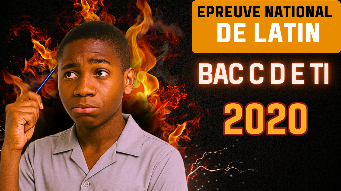 Épreuve facultative de Latin au BAC C D E TI 2020