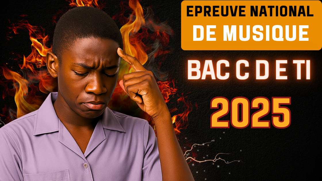 Épreuve facultative de Musique au BAC C D E TI 2025