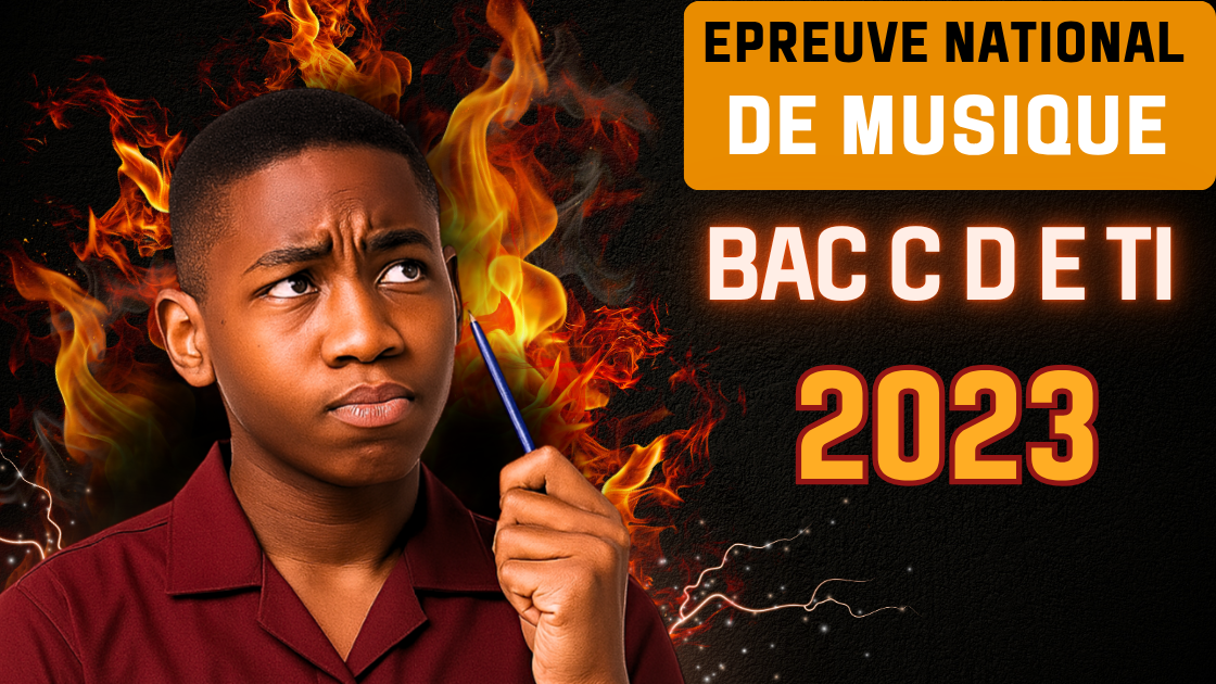 Épreuve facultative de Musique au BAC C D E TI 2023
