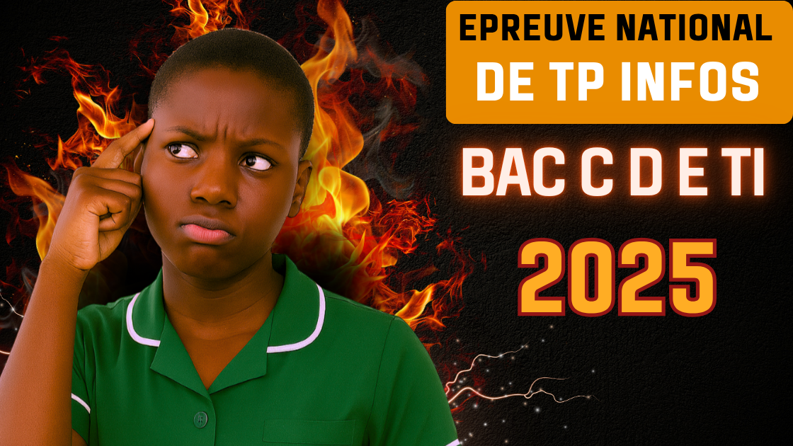 Épreuve pratique facultative d’Informatique au BAC C D E 2025