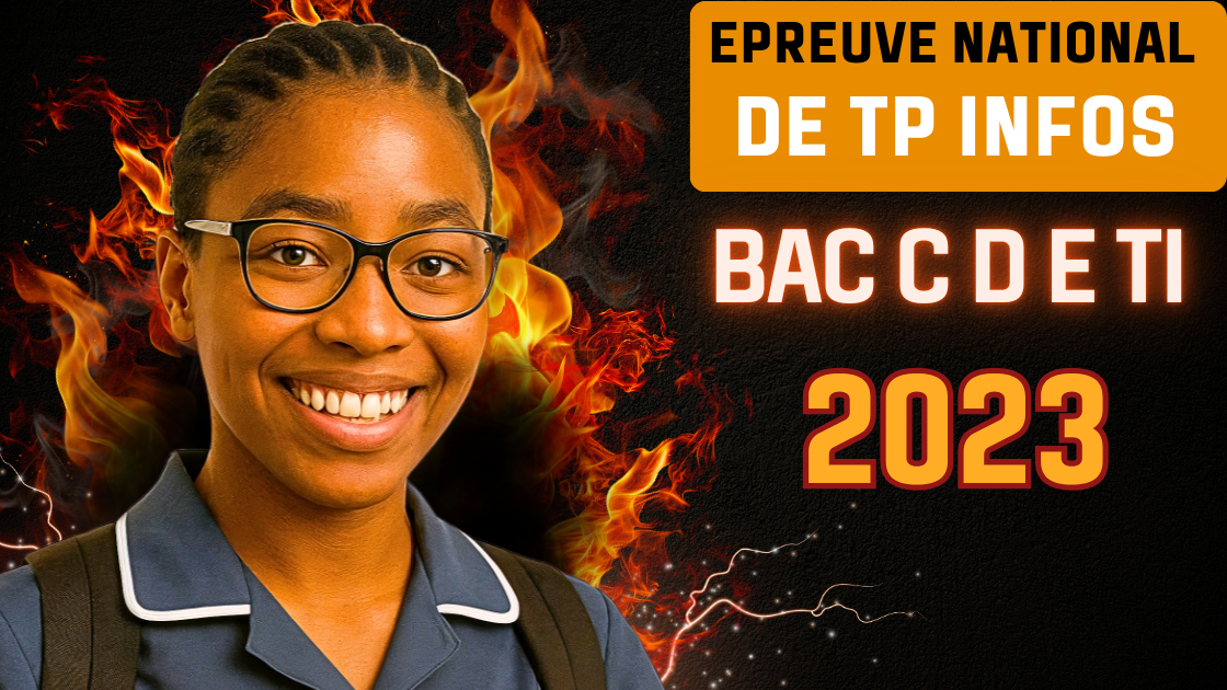 Épreuve pratique facultative d’Informatique au BAC C D E 2023