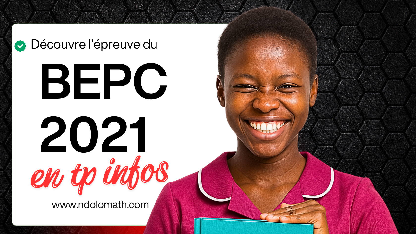 Épreuve pratique facultative d’Informatique au BEPC 2021